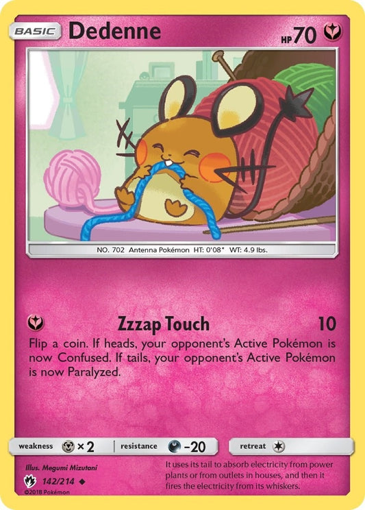 Image for Dedenne (142) (142/214) (SM - Lost Thunder) - Pokemon