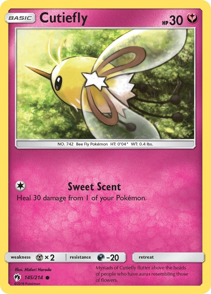 Image for Cutiefly (145/214) (SM - Lost Thunder) - Pokemon
