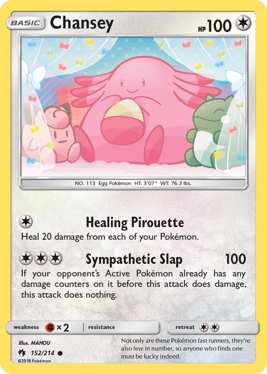 Image for Chansey (152/214) (SM - Lost Thunder) - Pokemon