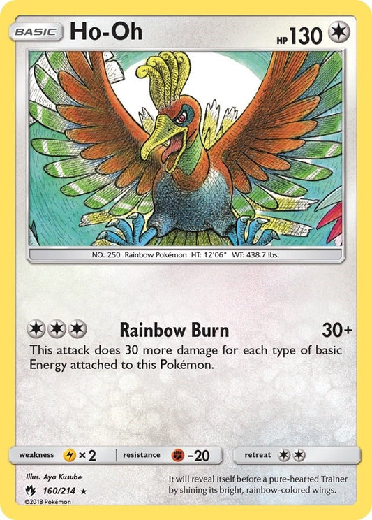 Image for Ho-Oh (160/214) (SM - Lost Thunder) - Pokemon