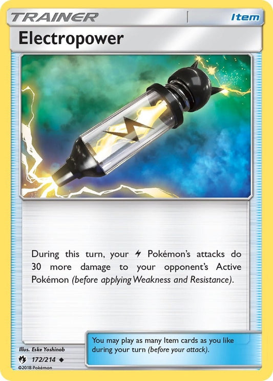 Image for Electropower (172/214) (SM - Lost Thunder) - Pokemon
