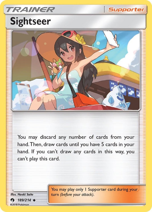 Image for Sightseer (189/214) (SM - Lost Thunder) - Pokemon