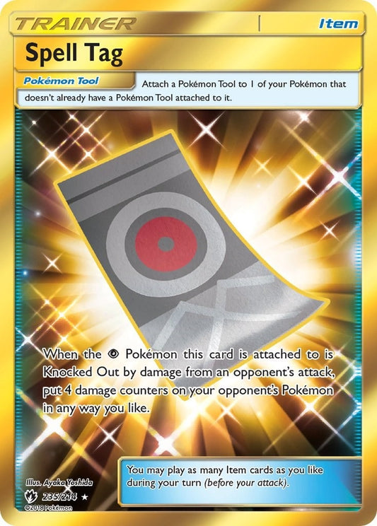 Image for Spell Tag (Secret) (235/214) (SM - Lost Thunder) - Pokemon