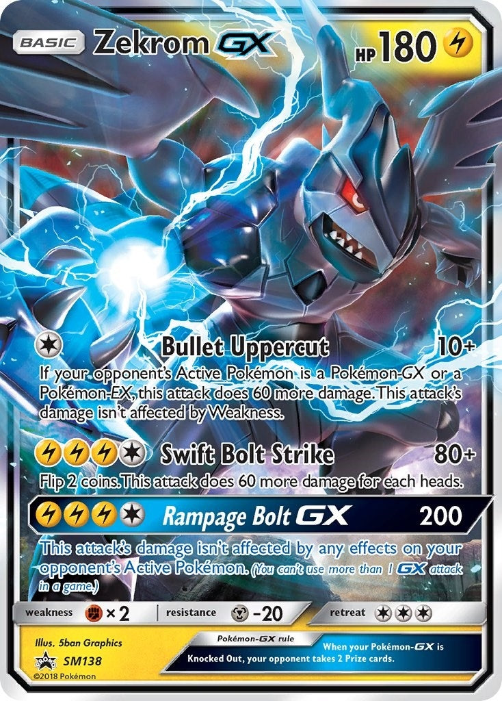 Image for Zekrom GX - SM138 (SM138) (SM Promos) - Pokemon