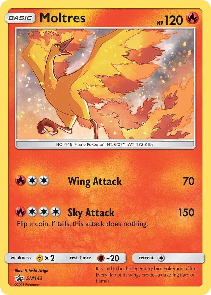 Image for Moltres - SM143 (SM143) (SM Promos) - Pokemon