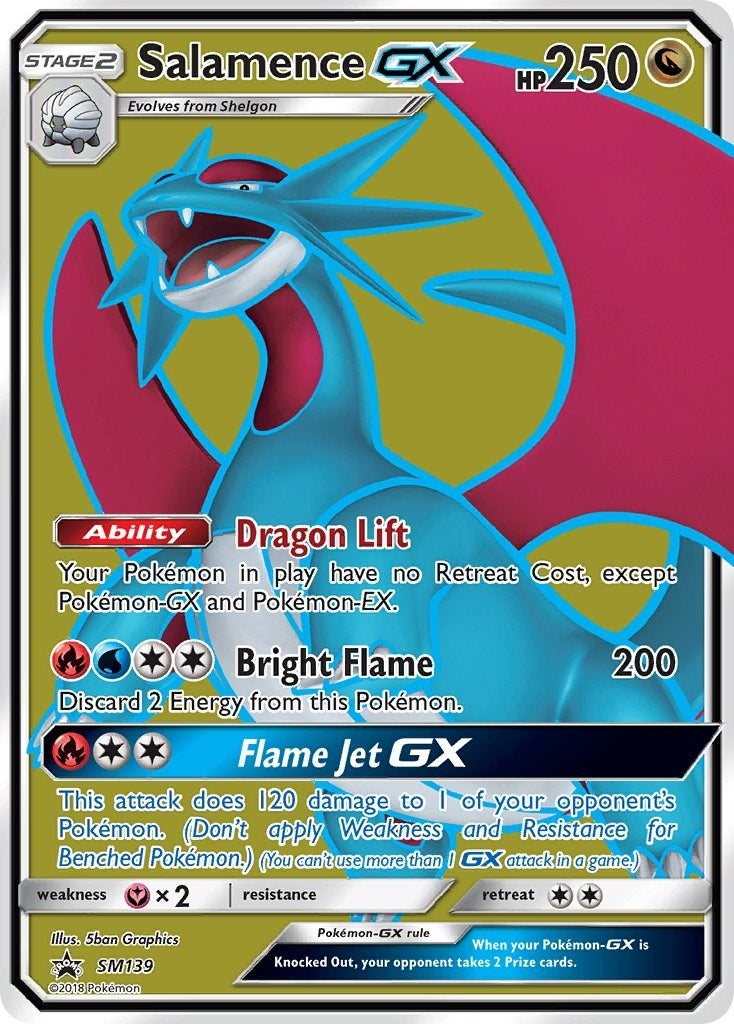 Image for Salamence GX - SM139 (SM139) (SM Promos) - Pokemon