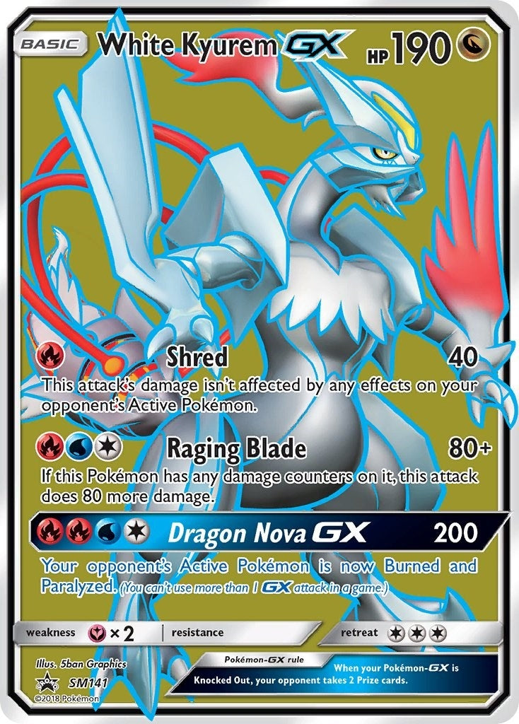 Image for White Kyurem GX - SM141 (SM141) (SM Promos) - Pokemon