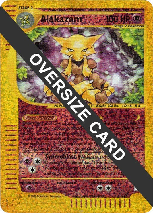 Image for Alakazam - 1/12 (Box Topper) (001/012) (Jumbo Cards) - Pokemon