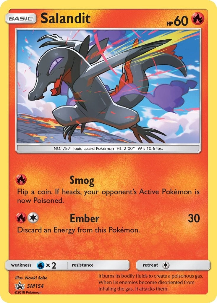 Image for Salandit - SM154 (SM154) (SM Promos) - Pokemon