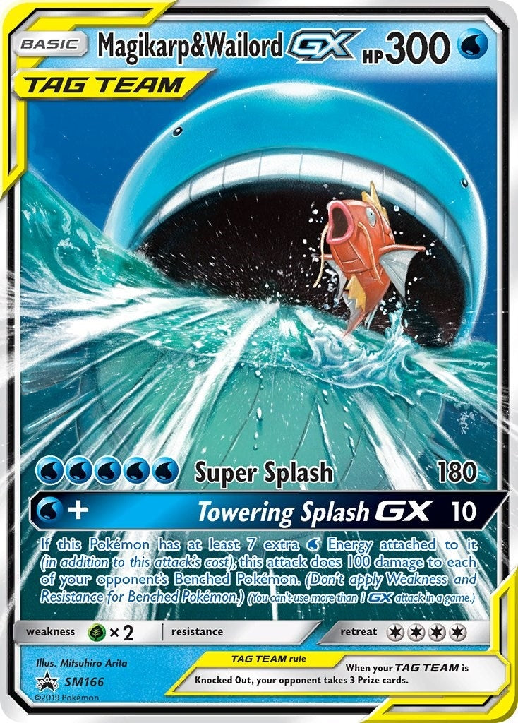 Image for Magikarp & Wailord GX (SM166) (SM Promos) - Pokemon