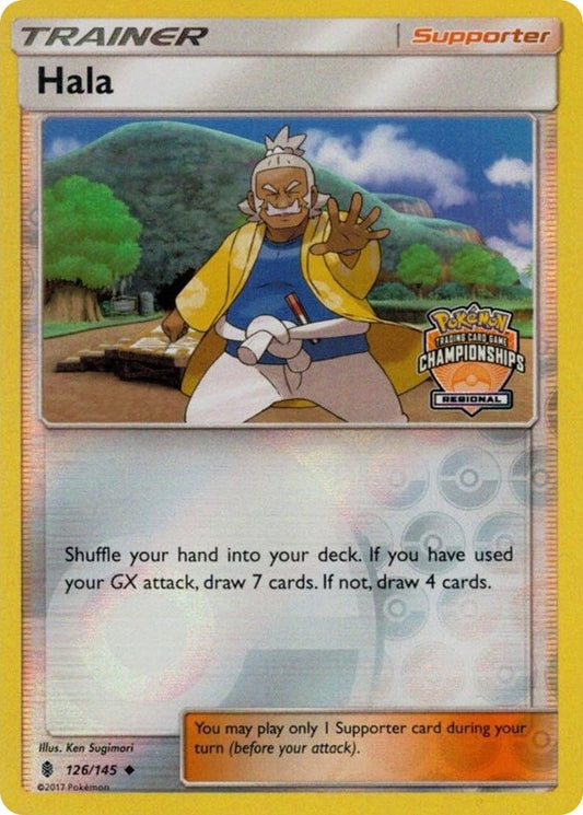 Image for Hala - 126/145 (Regional Championships) (126/145) (League & Championship Cards) - Pokemon