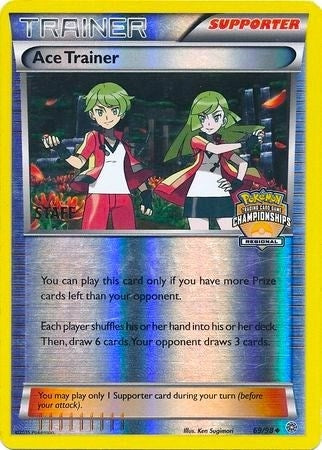 Image for Ace Trainer - 69/98 (Regional Championships) [Staff] (069/098) (League & Championship Cards) - Pokemon