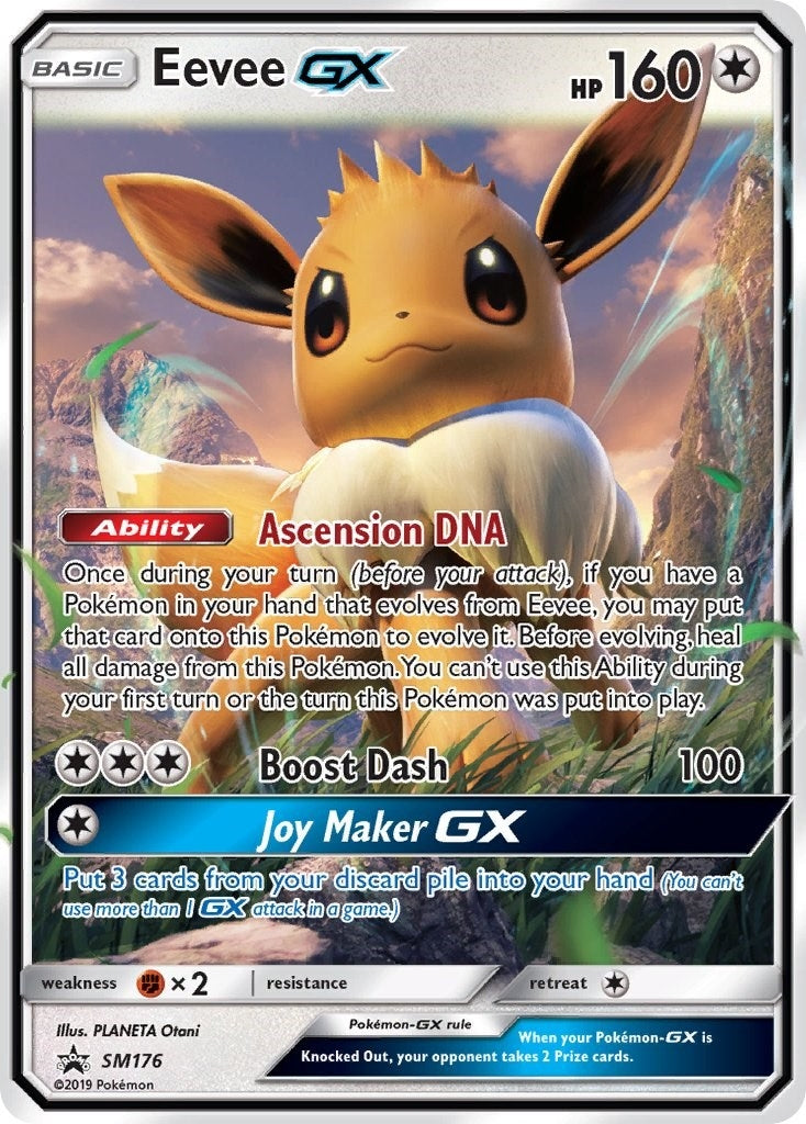Image for Eevee GX - SM176 (SM176) (SM Promos) - Pokemon