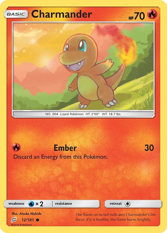 Image for Charmander (12) (12/181) (SM - Team Up) - Pokemon