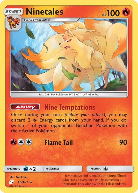 Image for Ninetales (16/181) (SM - Team Up) - Pokemon