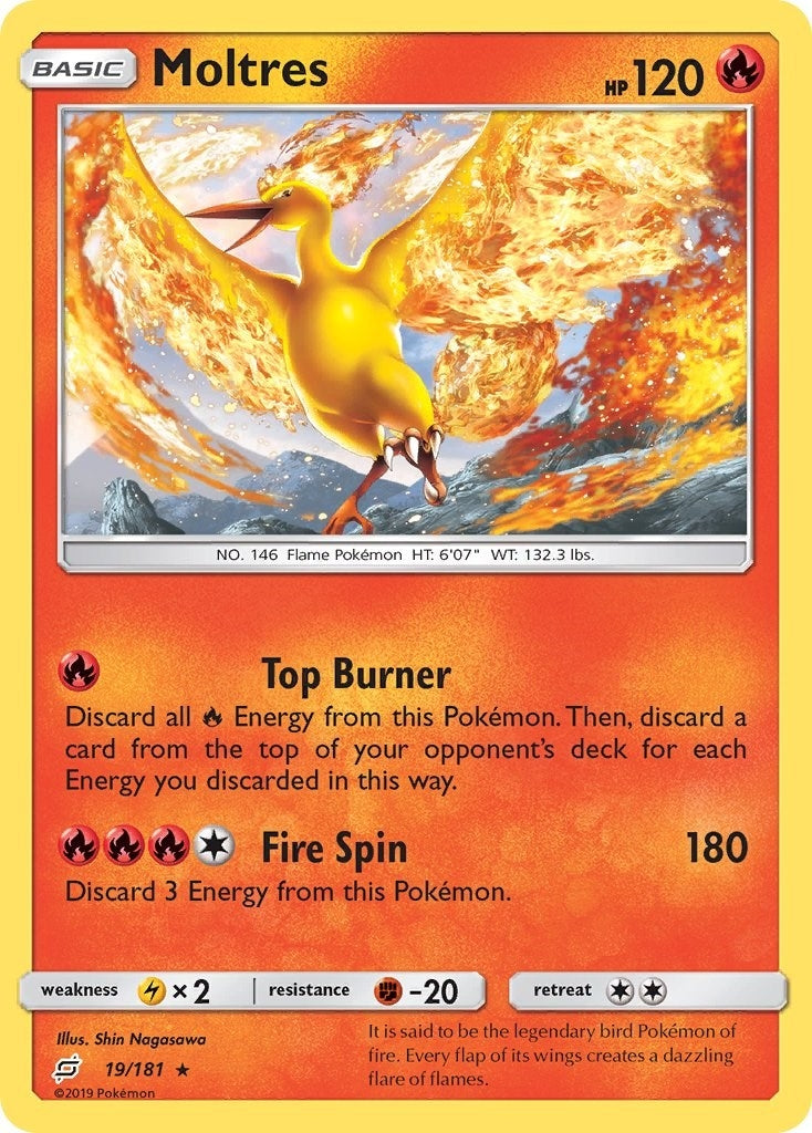 Image for Moltres (19/181) (SM - Team Up) - Pokemon