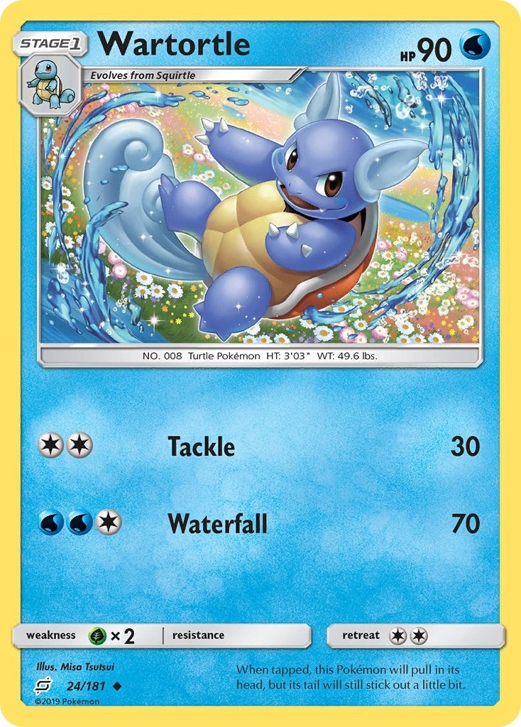 Image for Wartortle (24/181) (SM - Team Up) - Pokemon