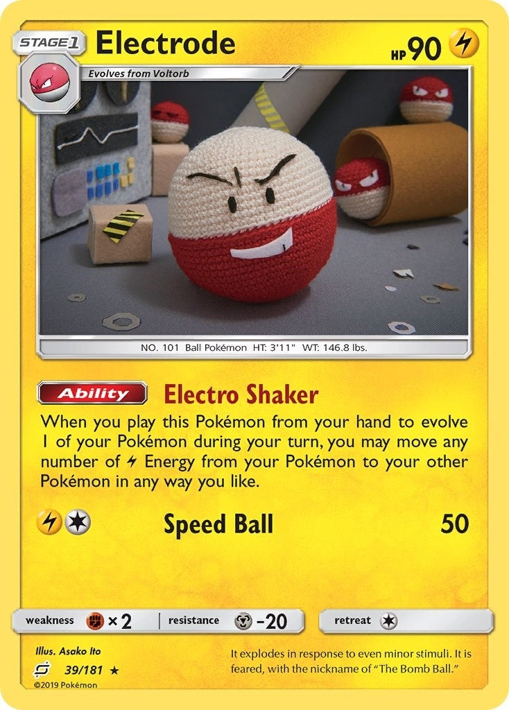 Image for Electrode (39/181) (SM - Team Up) - Pokemon