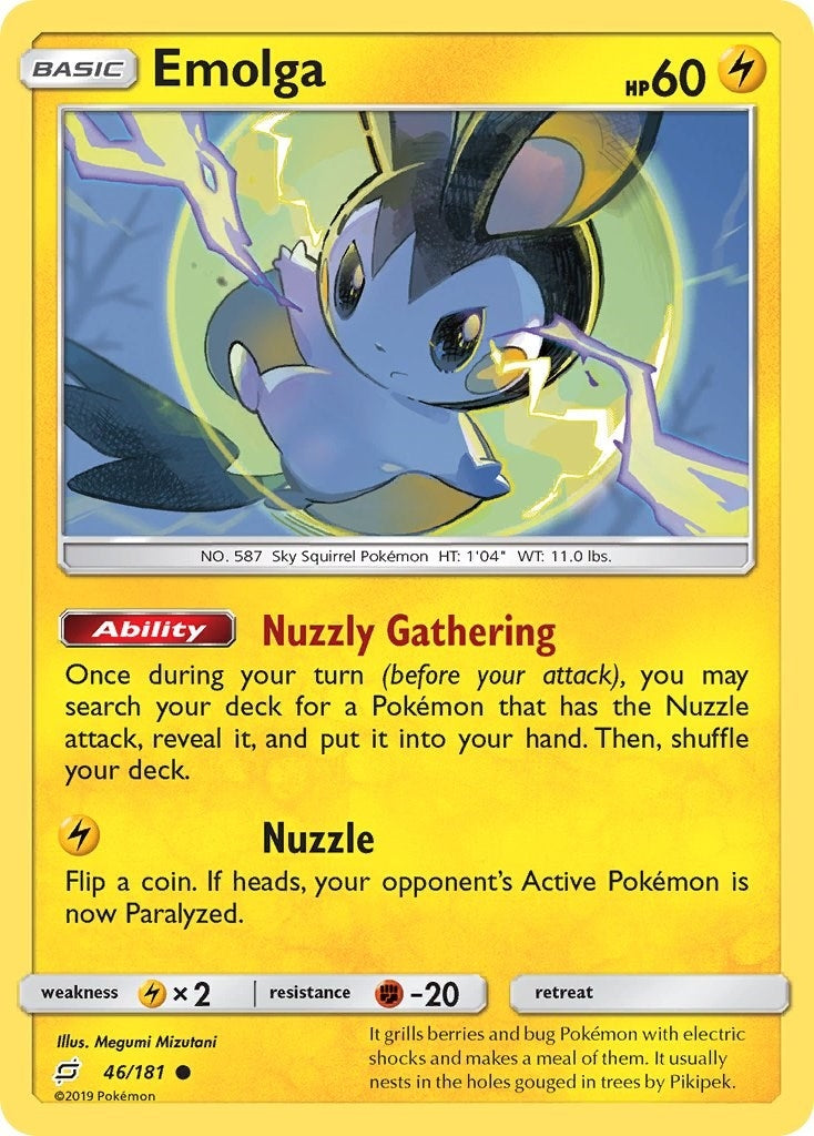 Image for Emolga (46/181) (SM - Team Up) - Pokemon