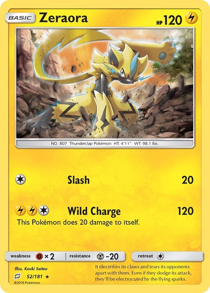 Image for Zeraora (52/181) (SM - Team Up) - Pokemon