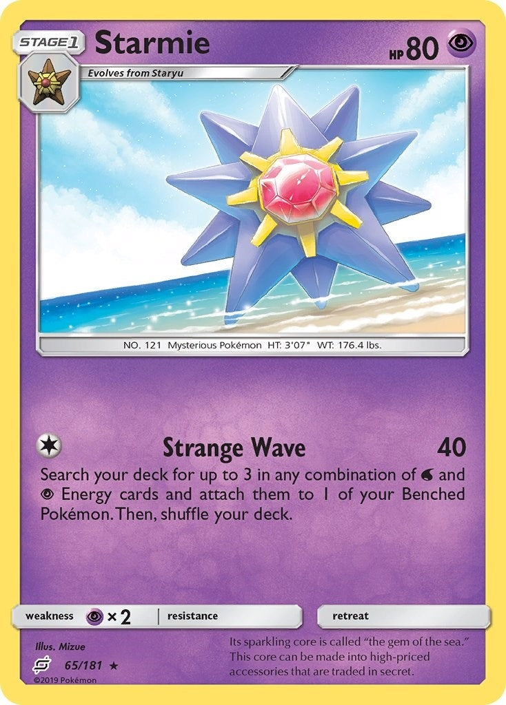 Image for Starmie (65/181) (SM - Team Up) - Pokemon