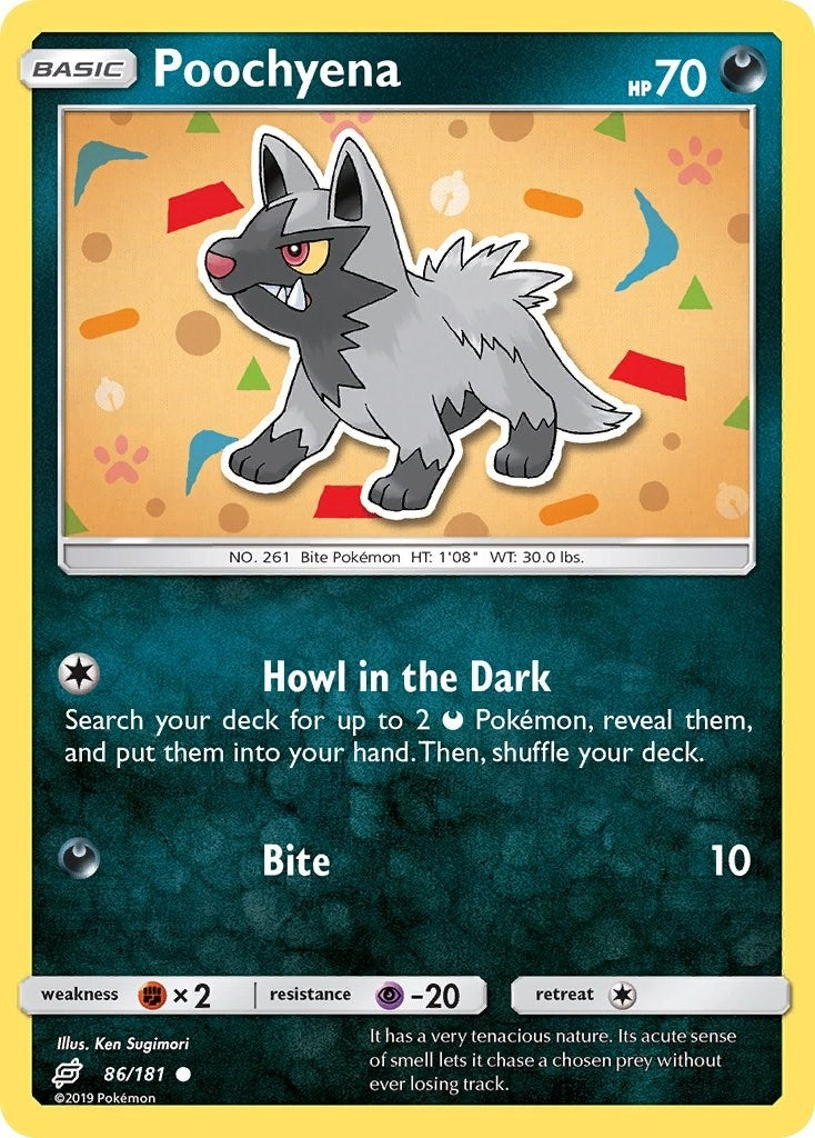 Image for Poochyena (86/181) (SM - Team Up) - Pokemon