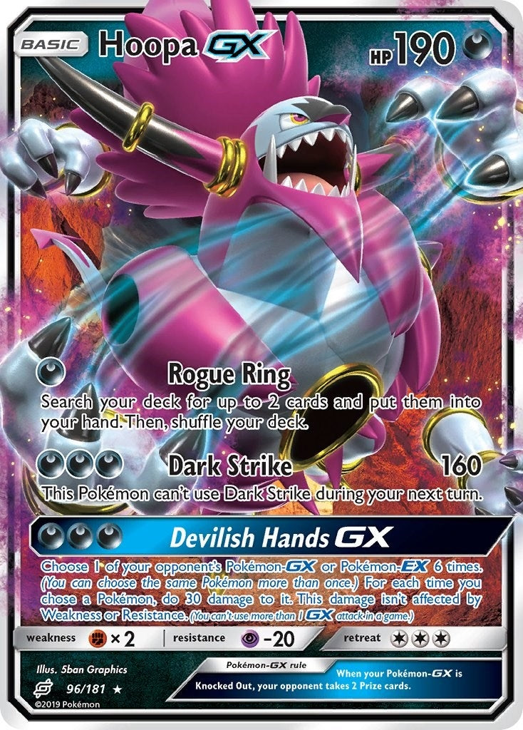 Image for Hoopa GX (96/181) (SM - Team Up) - Pokemon
