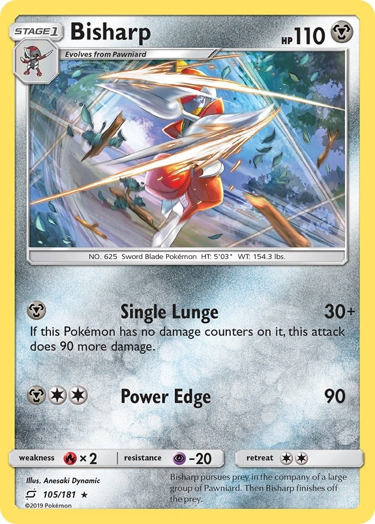 Image for Bisharp (105/181) (SM - Team Up) - Pokemon