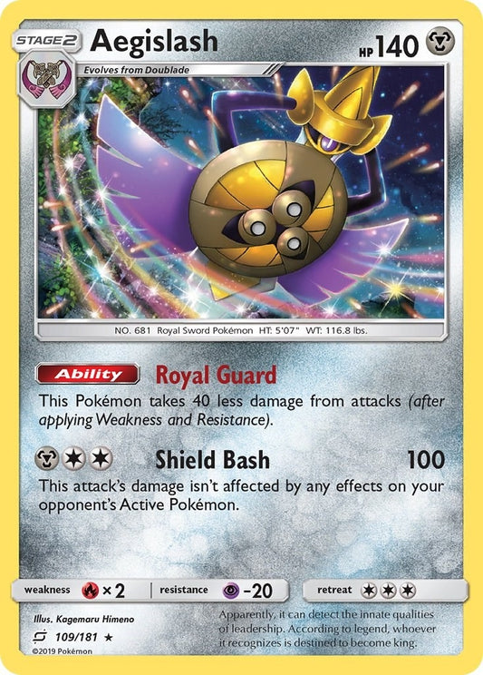 Image for Aegislash (109/181) (SM - Team Up) - Pokemon
