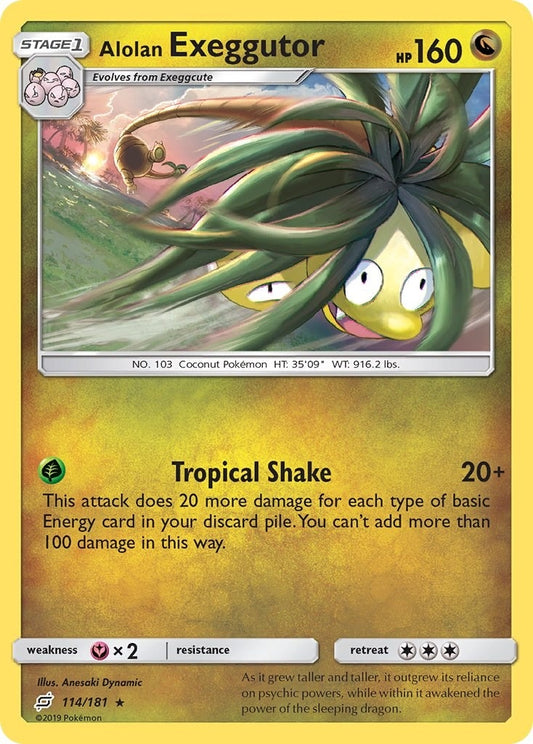 Image for Alolan Exeggutor (114) (114/181) (SM - Team Up) - Pokemon