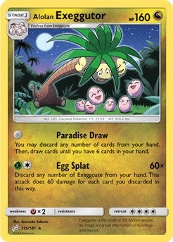 Image for Alolan Exeggutor (115) (115/181) (SM - Team Up) - Pokemon