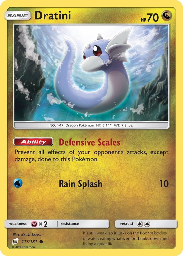 Image for Dratini (117) (117/181) (SM - Team Up) - Pokemon
