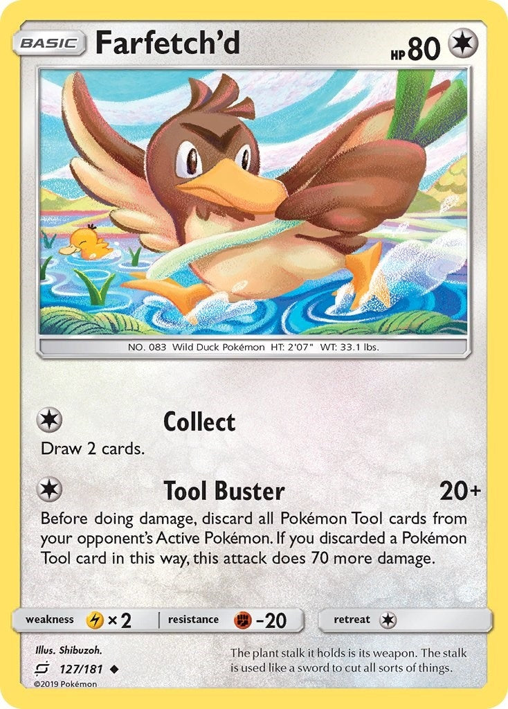 Image for Farfetch'd (127/181) (SM - Team Up) - Pokemon