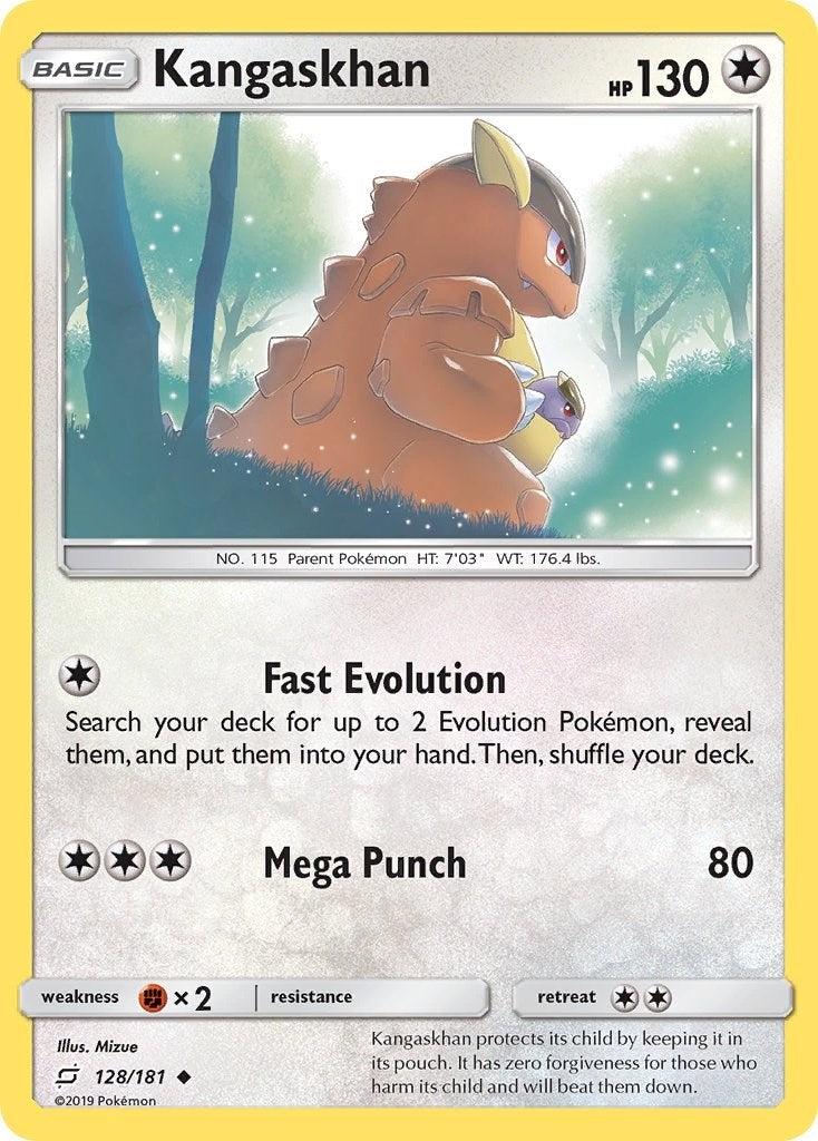 Image for Kangaskhan (128/181) (SM - Team Up) - Pokemon