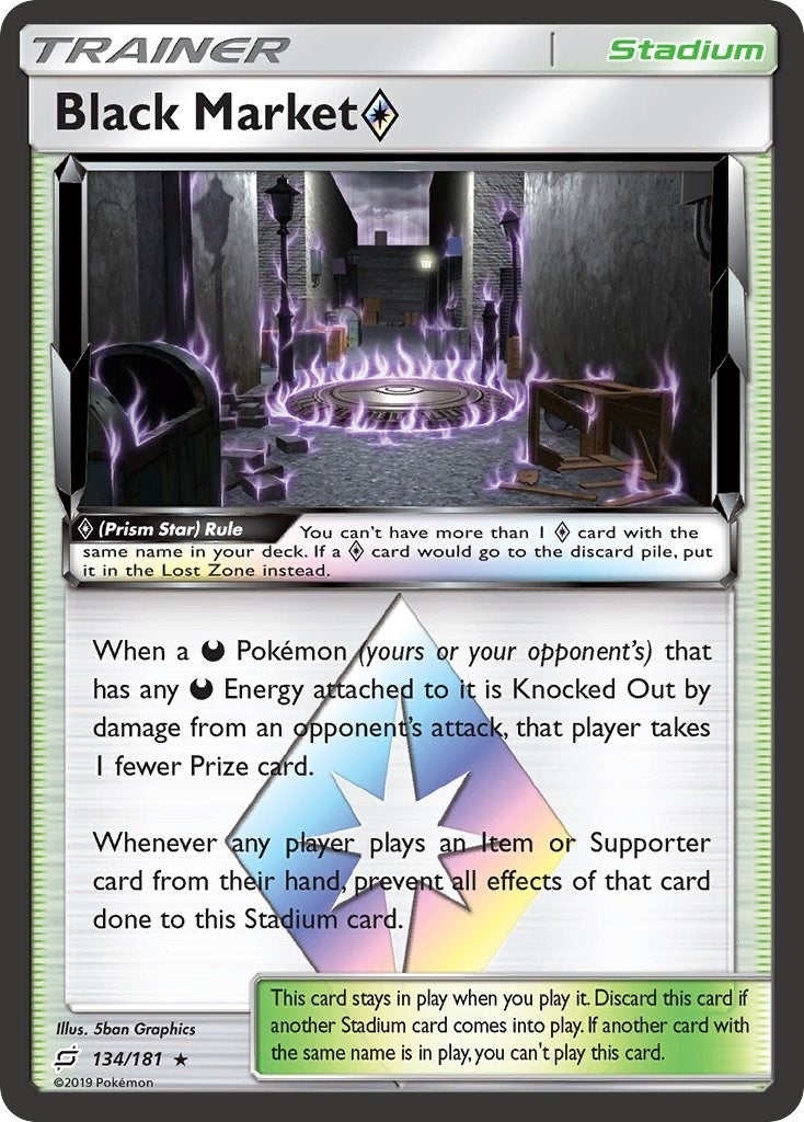 Image for Black Market Prism Star (134/181) (SM - Team Up) - Pokemon