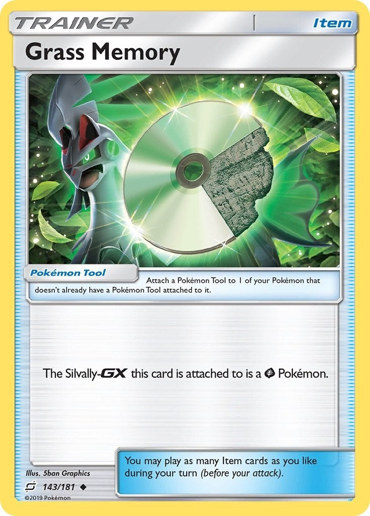 Image for Grass Memory (143/181) (SM - Team Up) - Pokemon