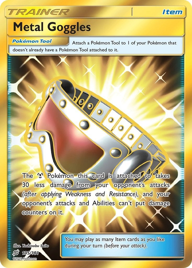 Image for Metal Goggles (Secret) (195/181) (SM - Team Up) - Pokemon