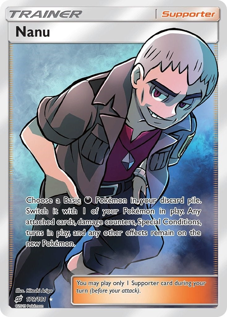 Image for Nanu (Full Art) (179/181) (SM - Team Up) - Pokemon