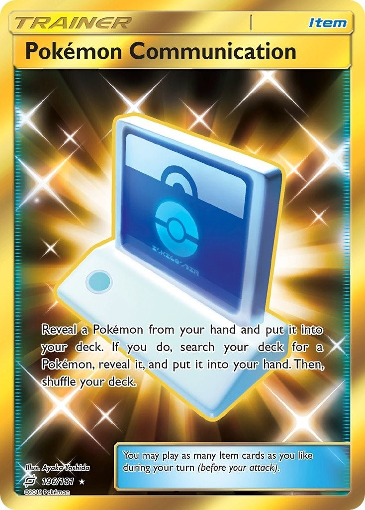 Image for Pokemon Communication (Secret) (196/181) (SM - Team Up) - Pokemon
