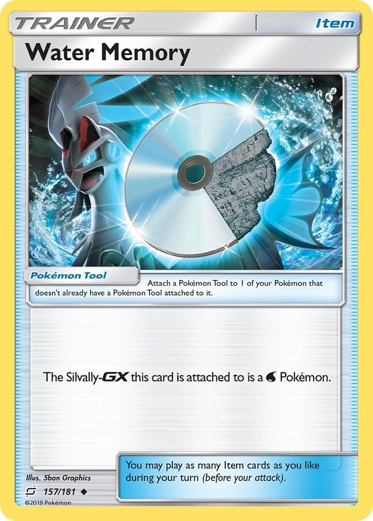 Image for Water Memory (157/181) (SM - Team Up) - Pokemon