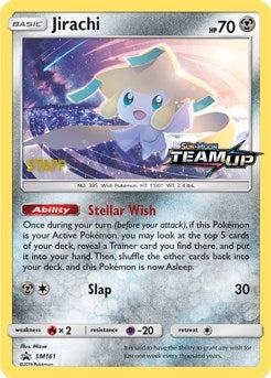Image for Jirachi - SM161 [Staff] (SM161) (SM Promos) - Pokemon