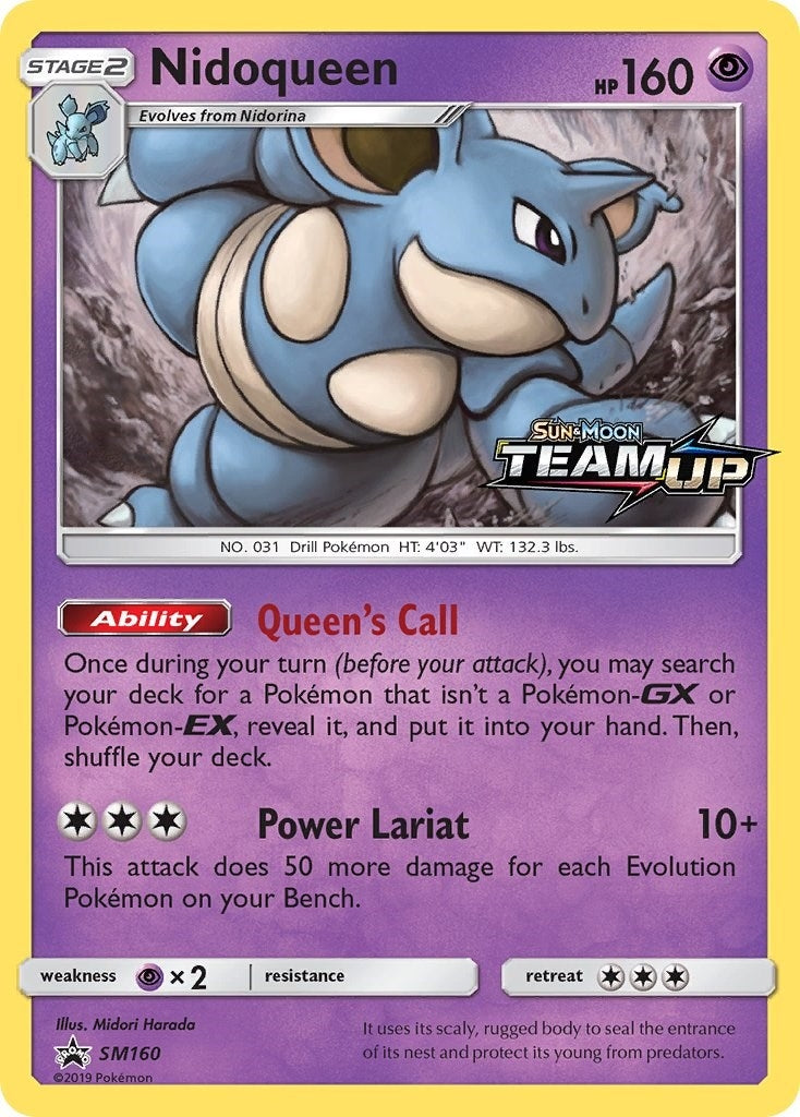 Image for Nidoqueen - SM160 (Prerelease) (SM160) (SM Promos) - Pokemon