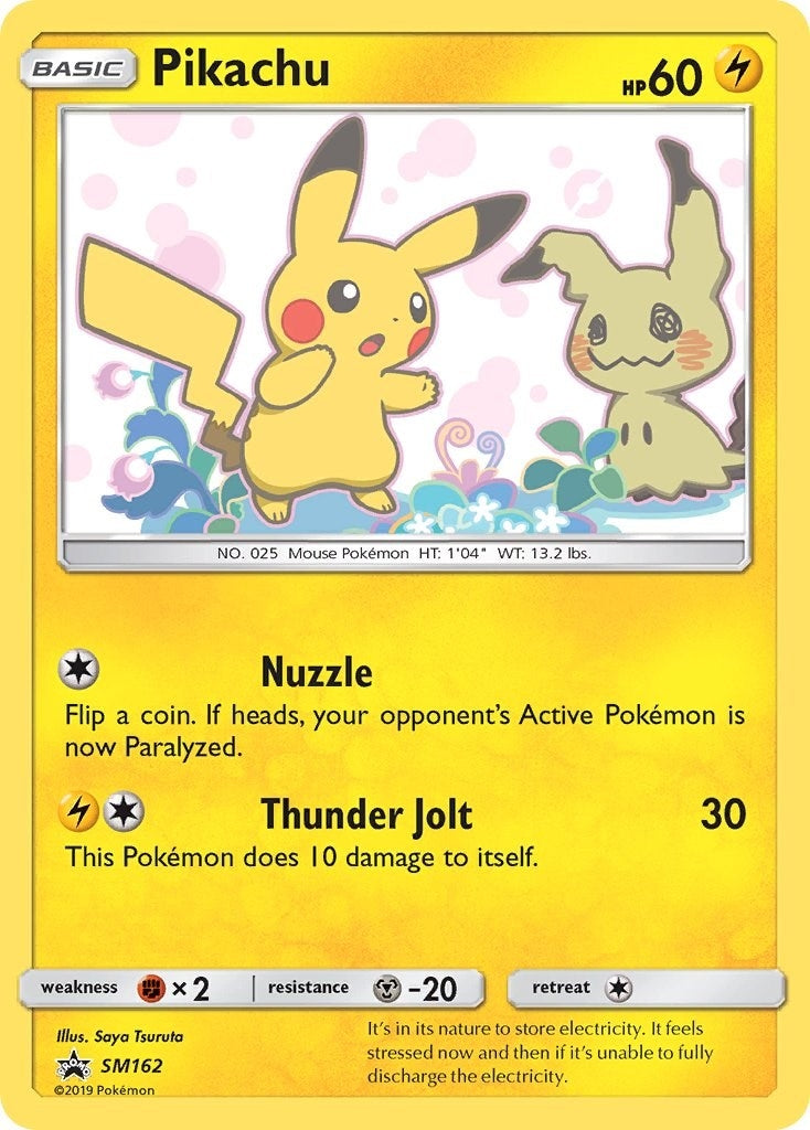 Image for Pikachu - SM162 (SM162) (SM Promos) - Pokemon