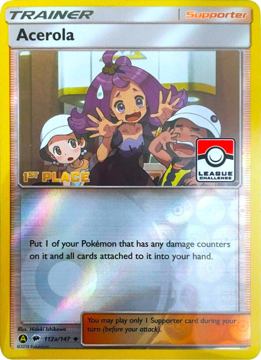 Image for Acerola - 112a/147 (League Challenge) [1st Place] (112a/147) (League & Championship Cards) - Pokemon