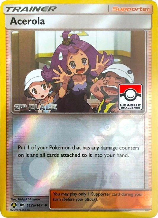 Image for Acerola - 112a/147 (League Challenge) [2nd Place] (112a/147) (League & Championship Cards) - Pokemon