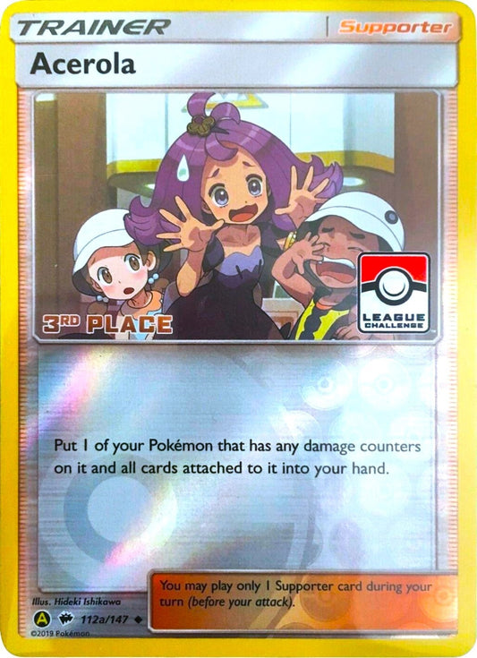 Image for Acerola - 112a/147 (League Challenge) [3rd Place] (112a/147) (League & Championship Cards) - Pokemon