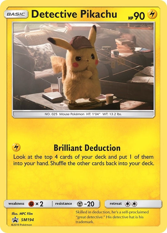 Image for Detective Pikachu - SM194 (SM194) (SM Promos) - Pokemon