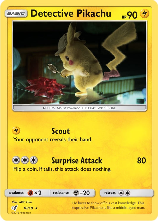 Image for Detective Pikachu (10/18) (Detective Pikachu) - Pokemon