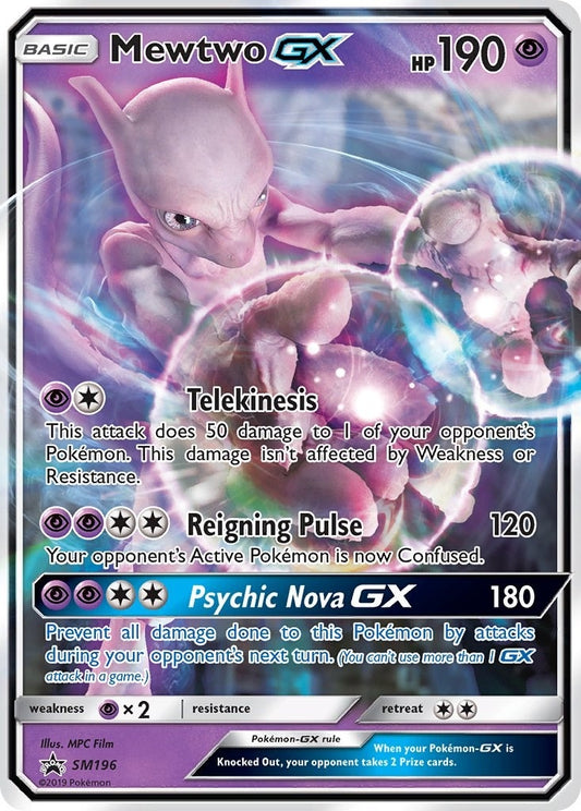 Image for Mewtwo GX - SM196 (SM196) (SM Promos) - Pokemon