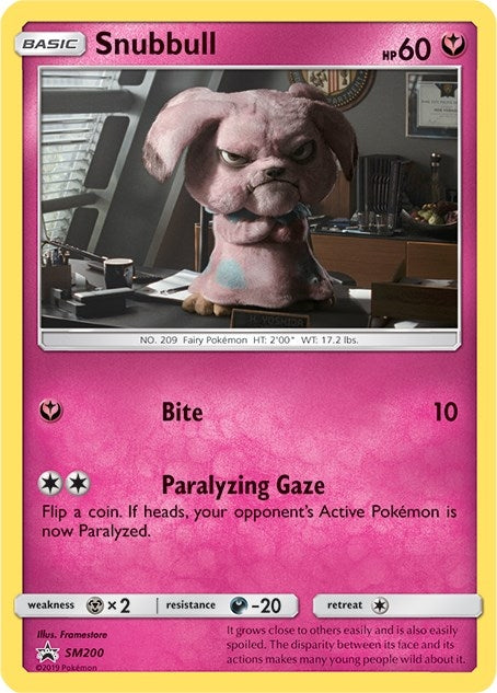 Image for Snubbull - SM200 (In-Store Event Promo) (SM200) (SM Promos) - Pokemon